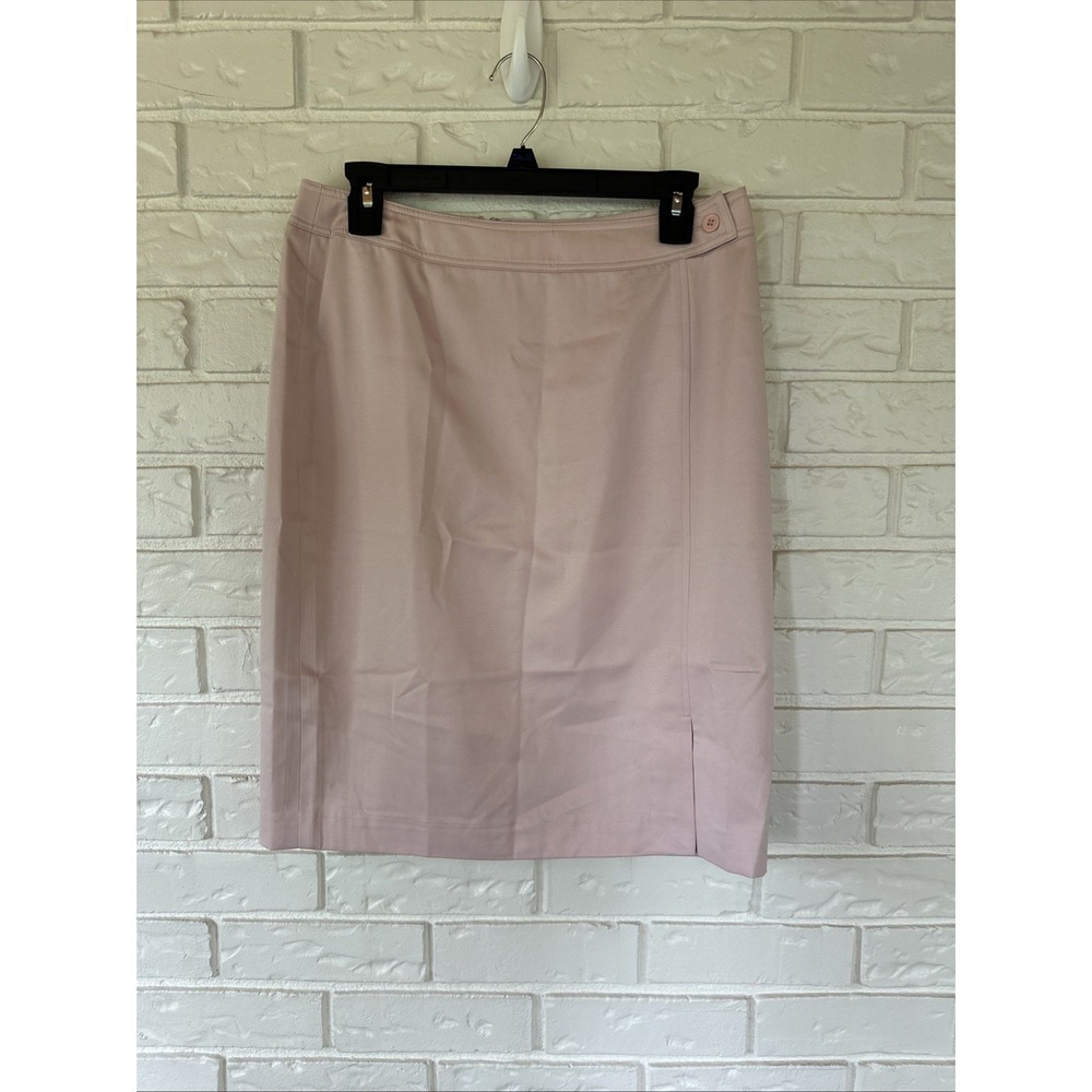 VTG Newport News Size 10 Pink Pencil Skirt Office Chic Pretty Woman Vibe
